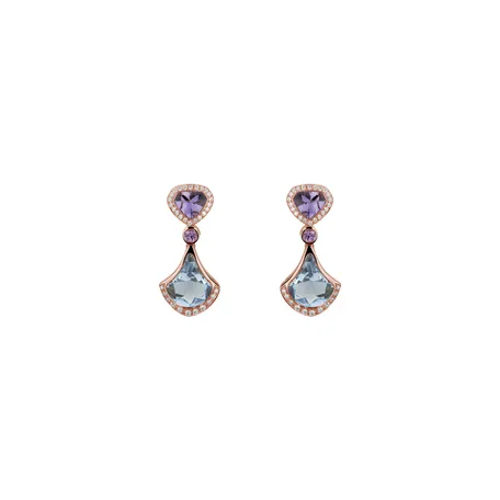 Diamond earrings and gemstones Opulent Adornments