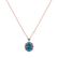 Diamond necklace with gemstones Memories2