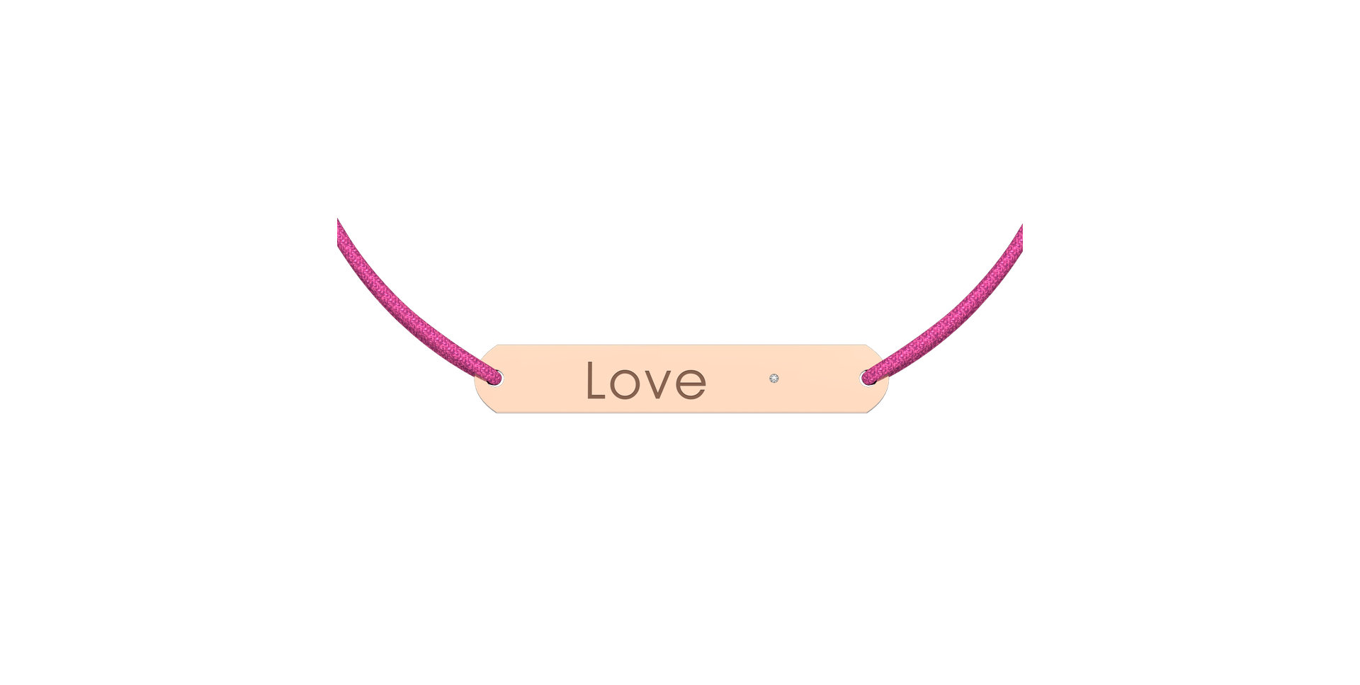 Diamond bracelet Love