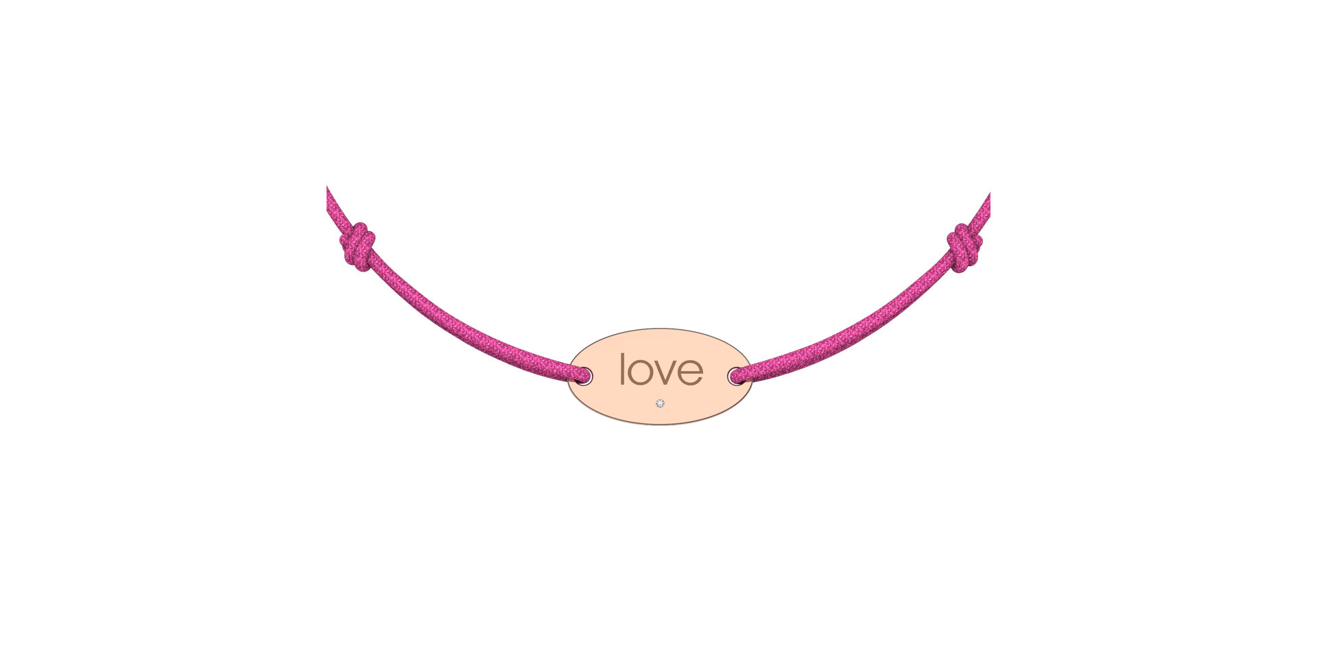 Diamond bracelet Love