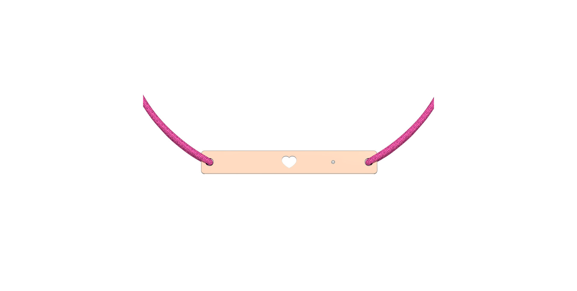 Diamond bracelet Love U