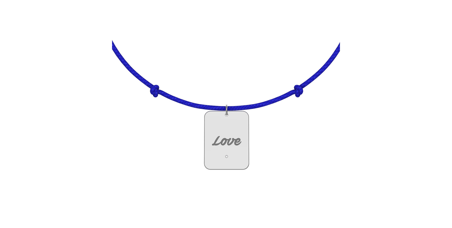 Diamond bracelet Stamp Love