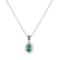 Diamond pendant with Emerald Princess Essence2