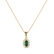Diamond pendant with Emerald Princess Essence2