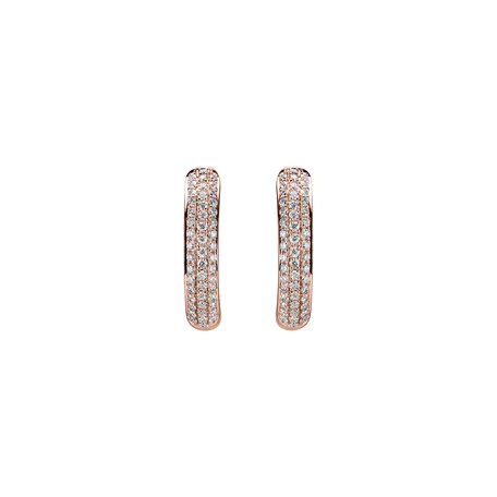 Diamond earrings Shiny Melody