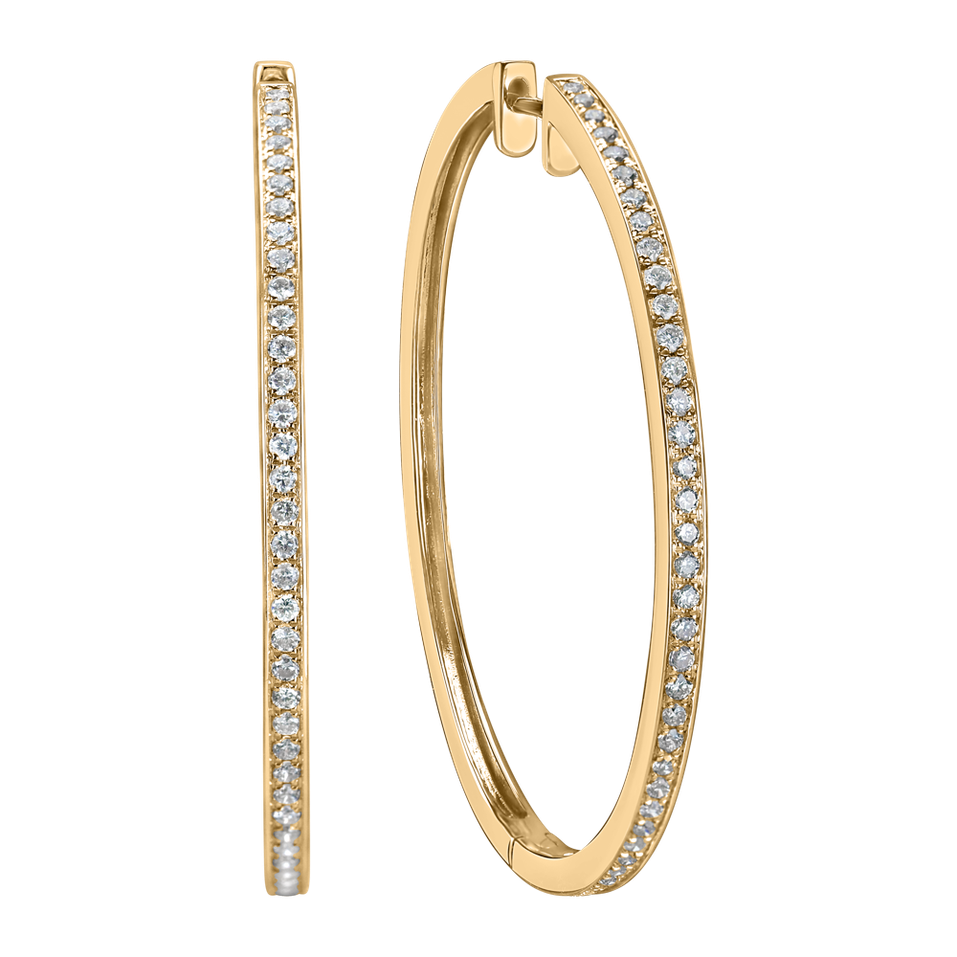 Diamond earrings Shiny Rain