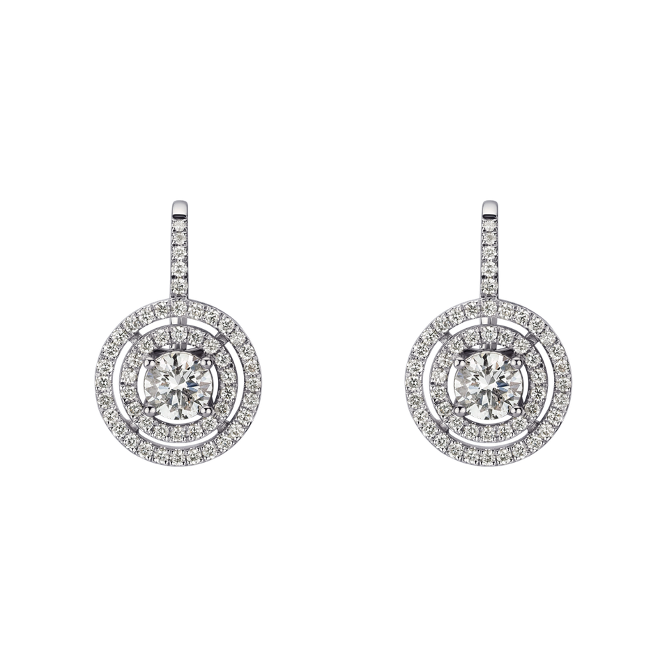 Diamond earrings Shiny Circles