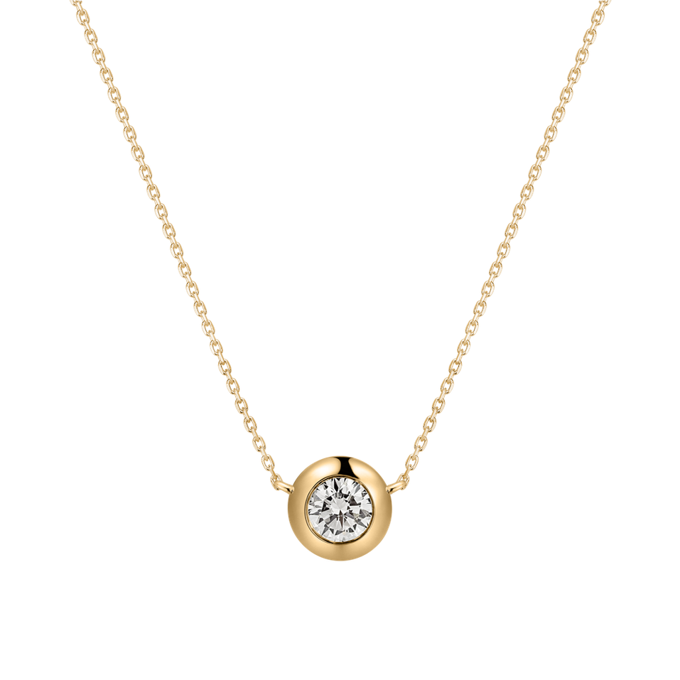 Diamond necklace Sparkling Drop