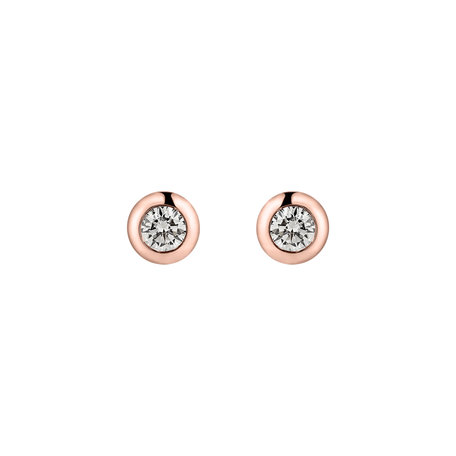 Diamond earrings Sparkling Dots