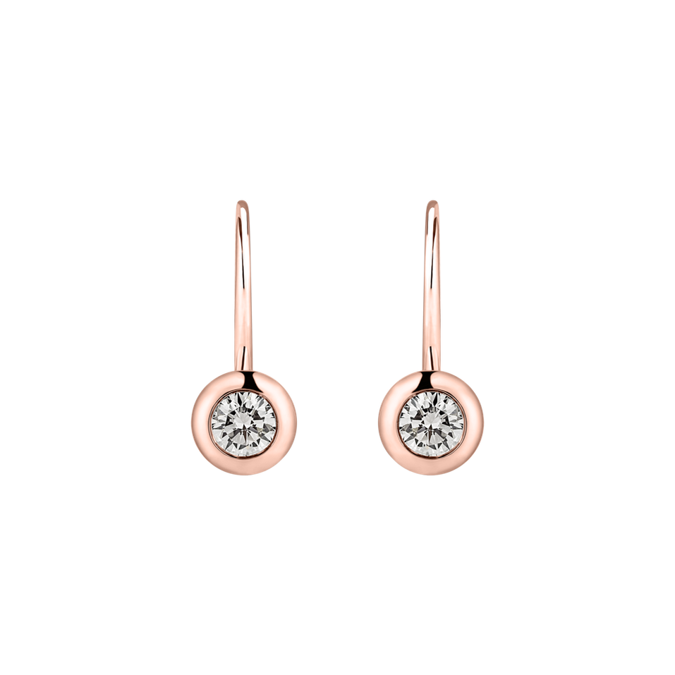 Diamond earrings Sparkling Drops