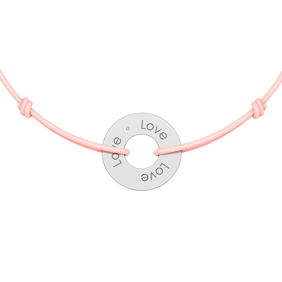 Diamond bracelet Love Circle