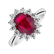 Diamond ring with Ruby Princess2