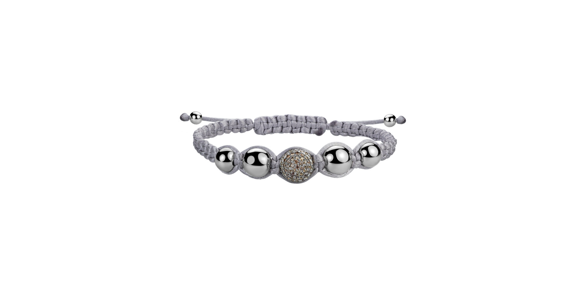 Bracelet with brown diamonds Leonardo