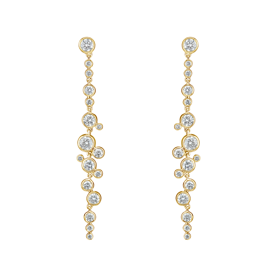 Diamond earrings Heaven Waterfall