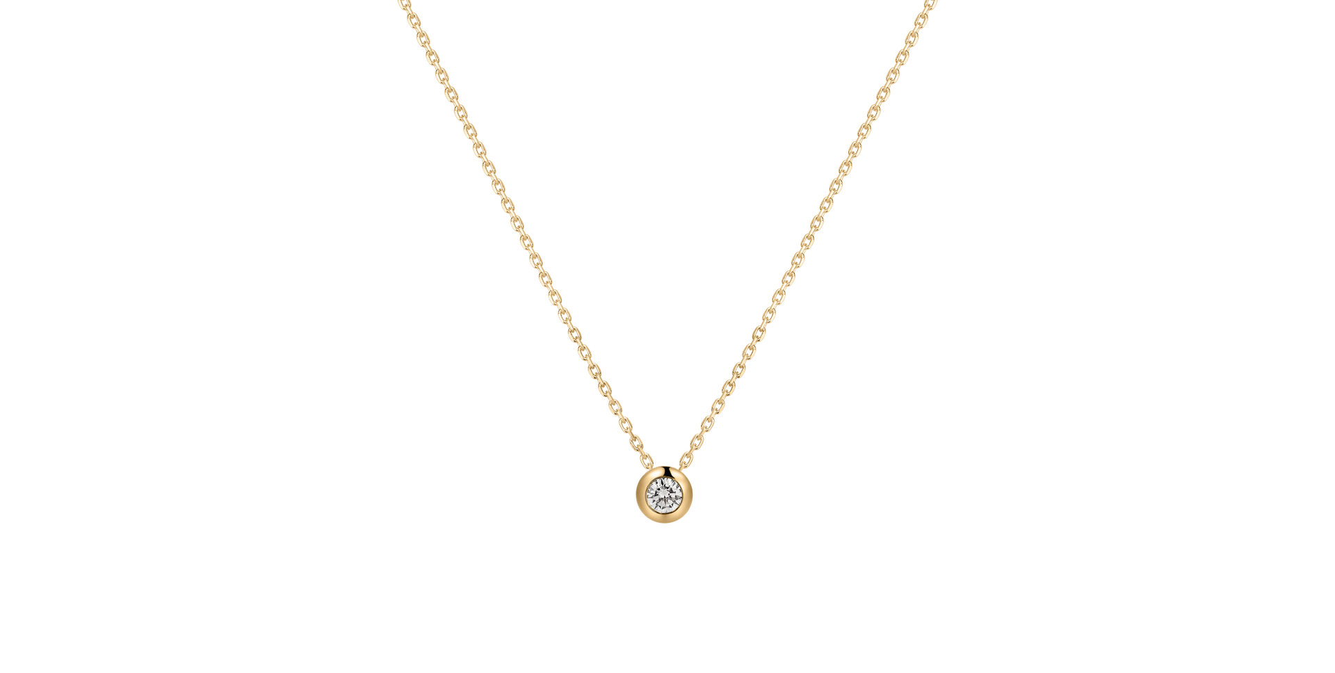 Diamond necklace Sparkling Dot