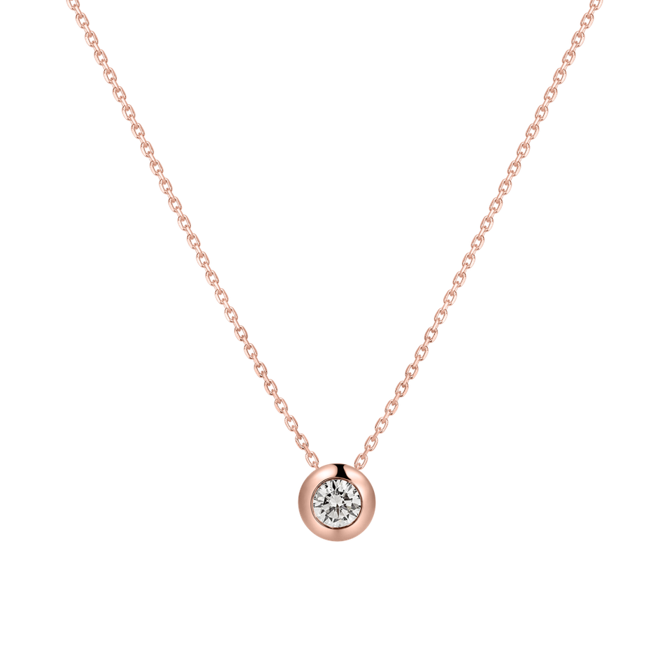 Diamond necklace Sparkling Dot