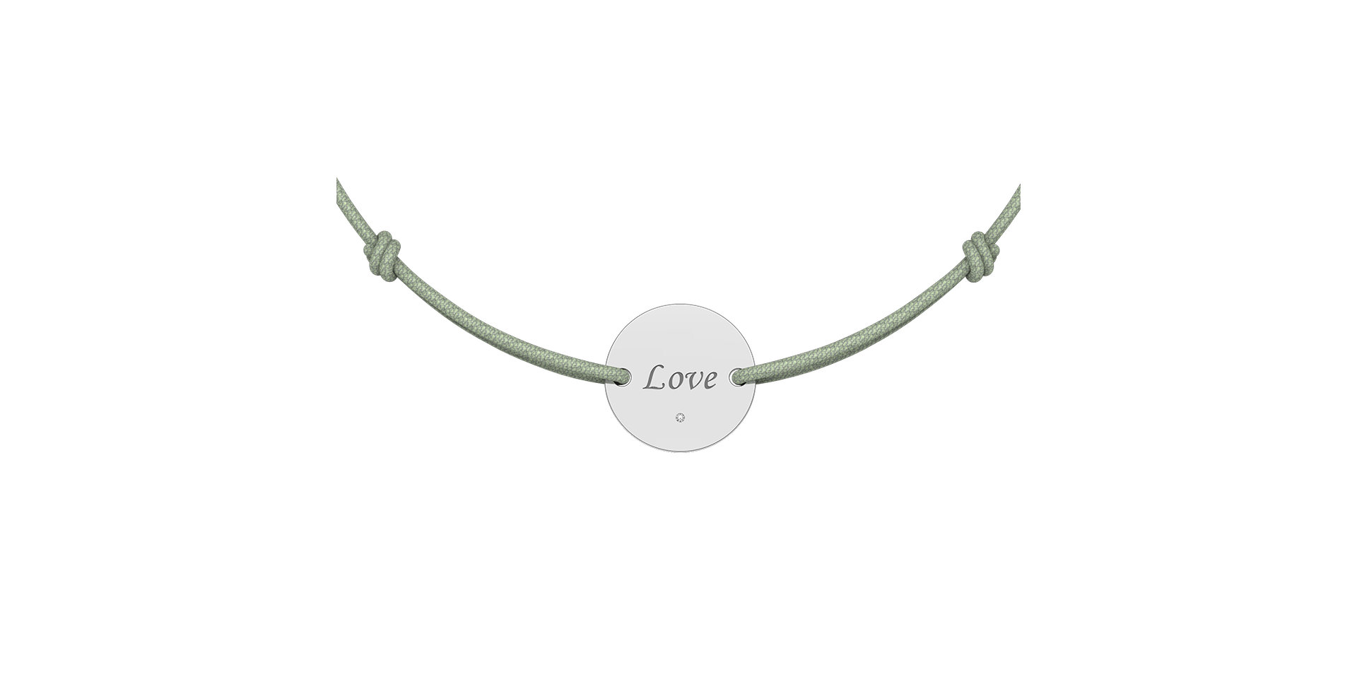 Diamond bracelet Simple Love