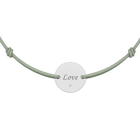 Diamond bracelet Simple Love
