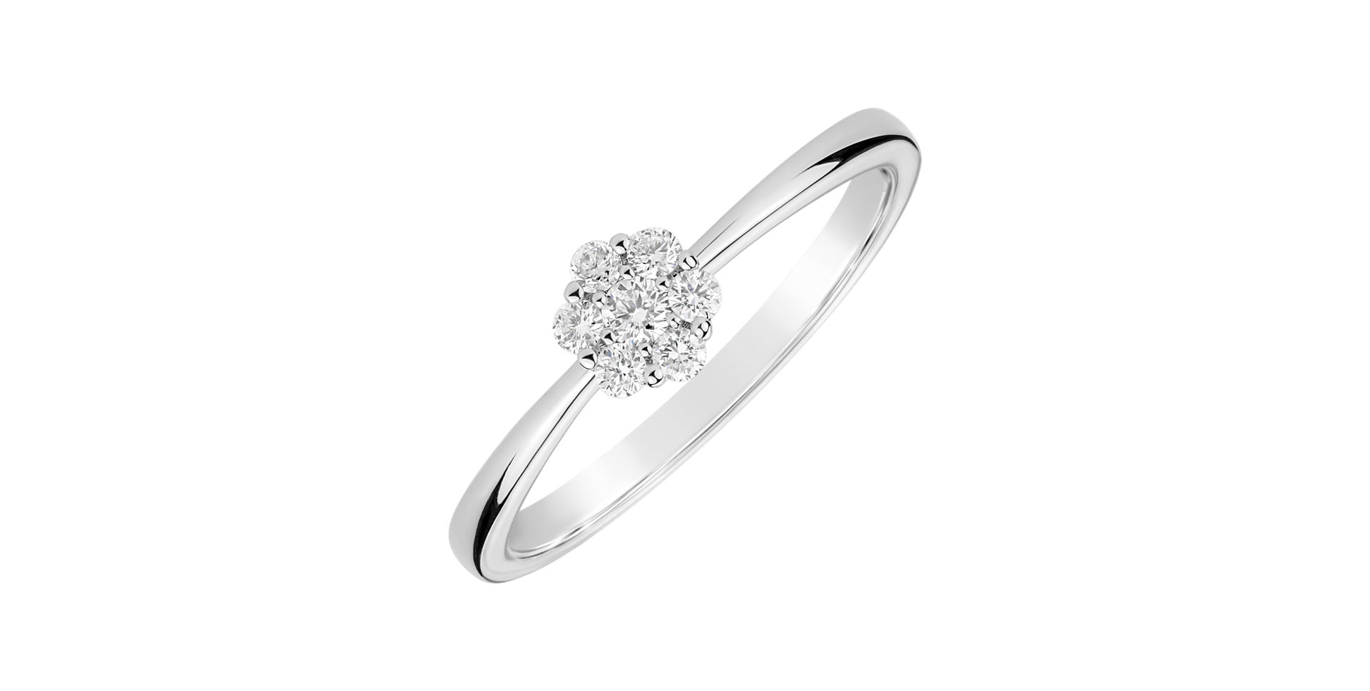 Diamond ring Shiny Flower