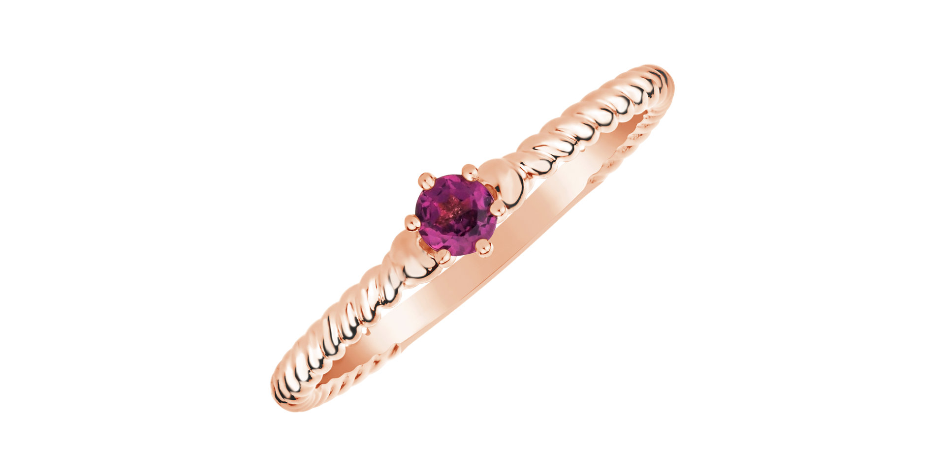 Ring with Rhodolite Fancy Dream