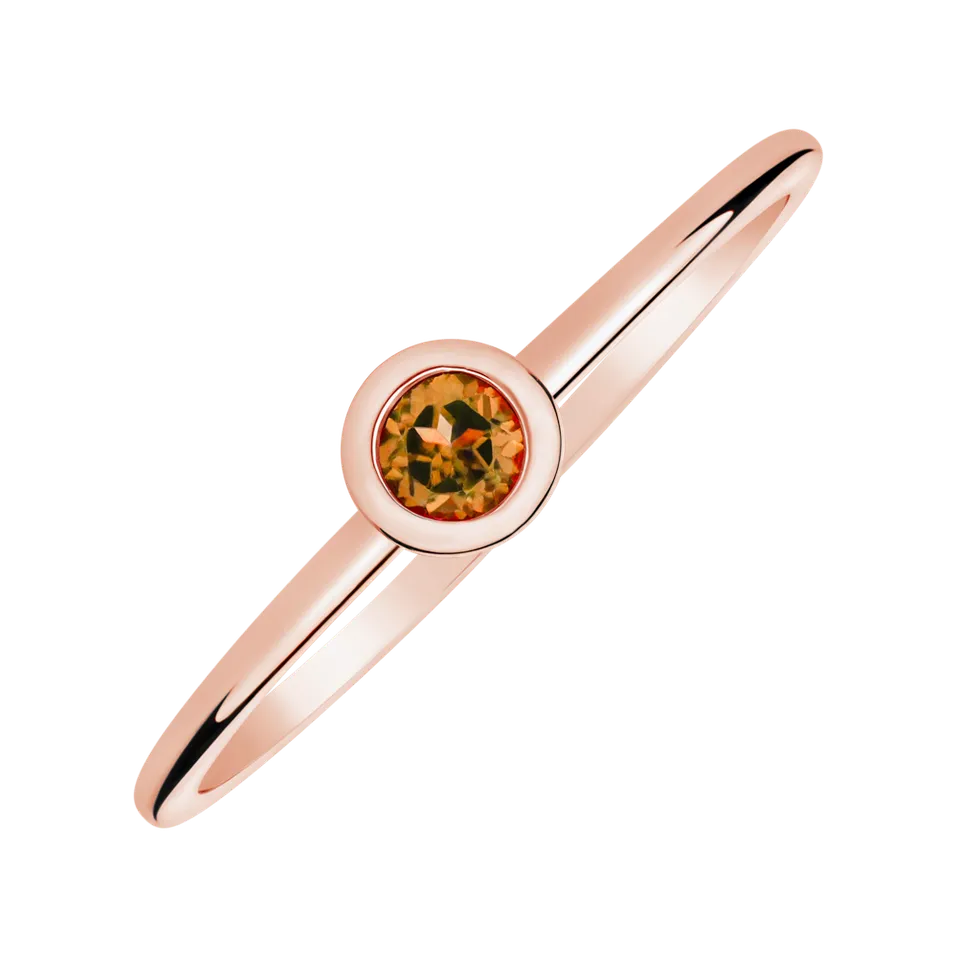 Ring with Citrine Madeira Bonbon