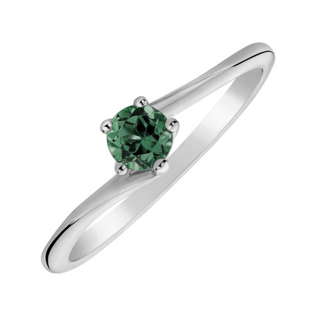 Ring with Turquoise Tourmaline Bonbon