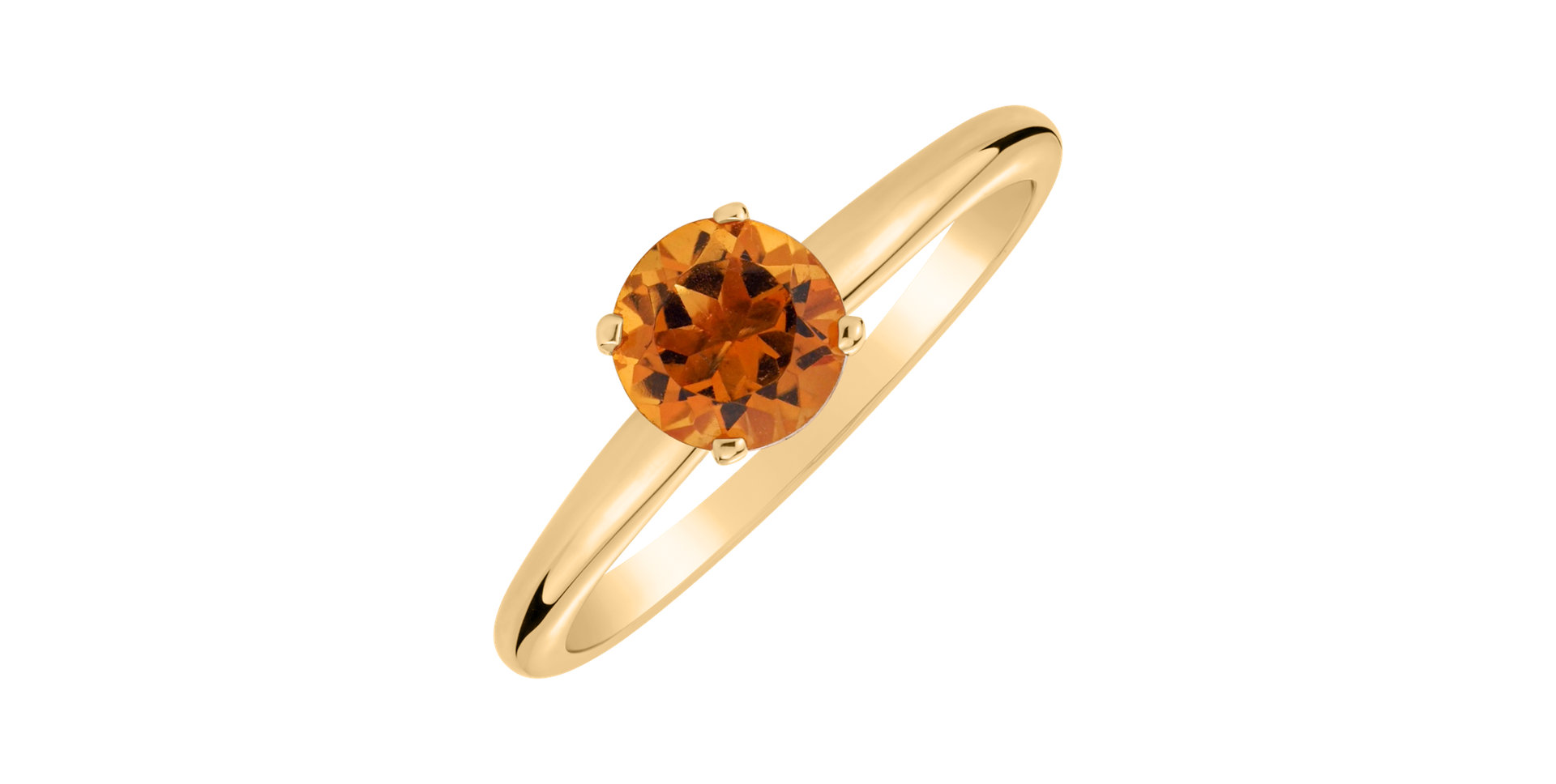 Ring with Citrine Madeira Bonbon