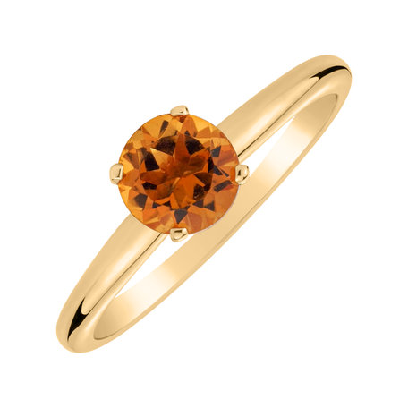 Ring with Citrine Madeira Bonbon