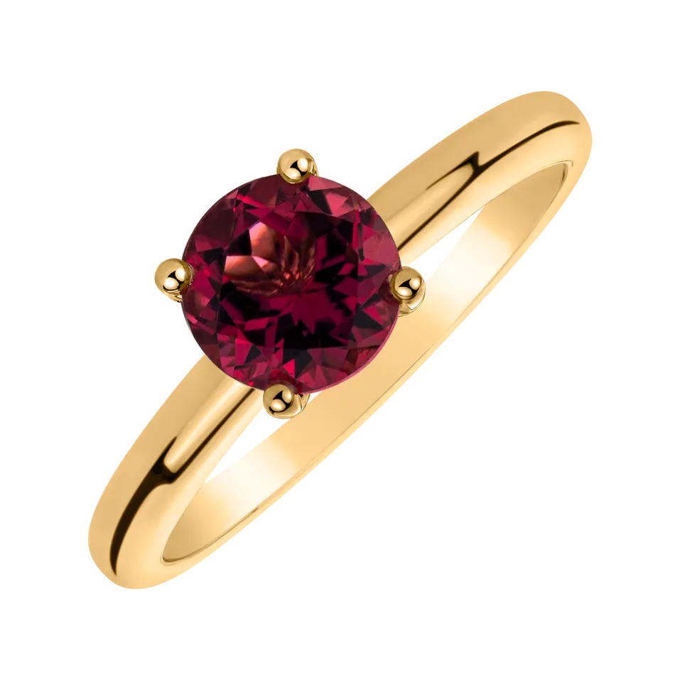 Ring with Rhodolite Bonbon