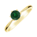 Ring with Emerald Bonbon2