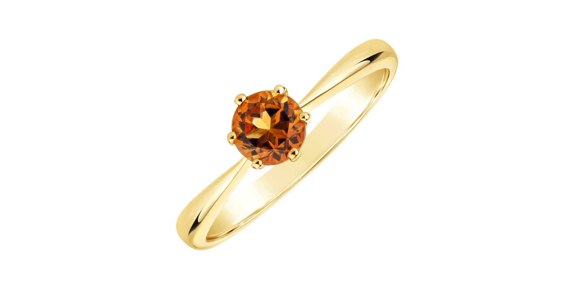 Ring with Citrine Madeira Bonbon