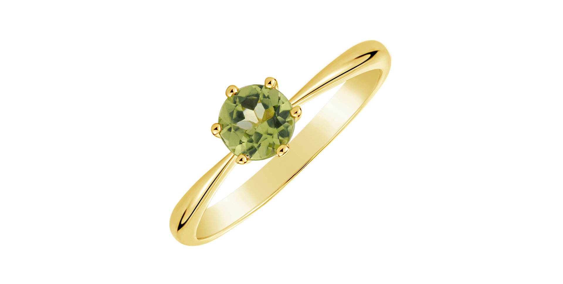 Ring with Peridot Bonbon