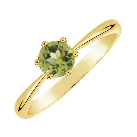 Ring with Peridot Bonbon