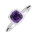 Ring with Amethyst Brazil Bonbon2