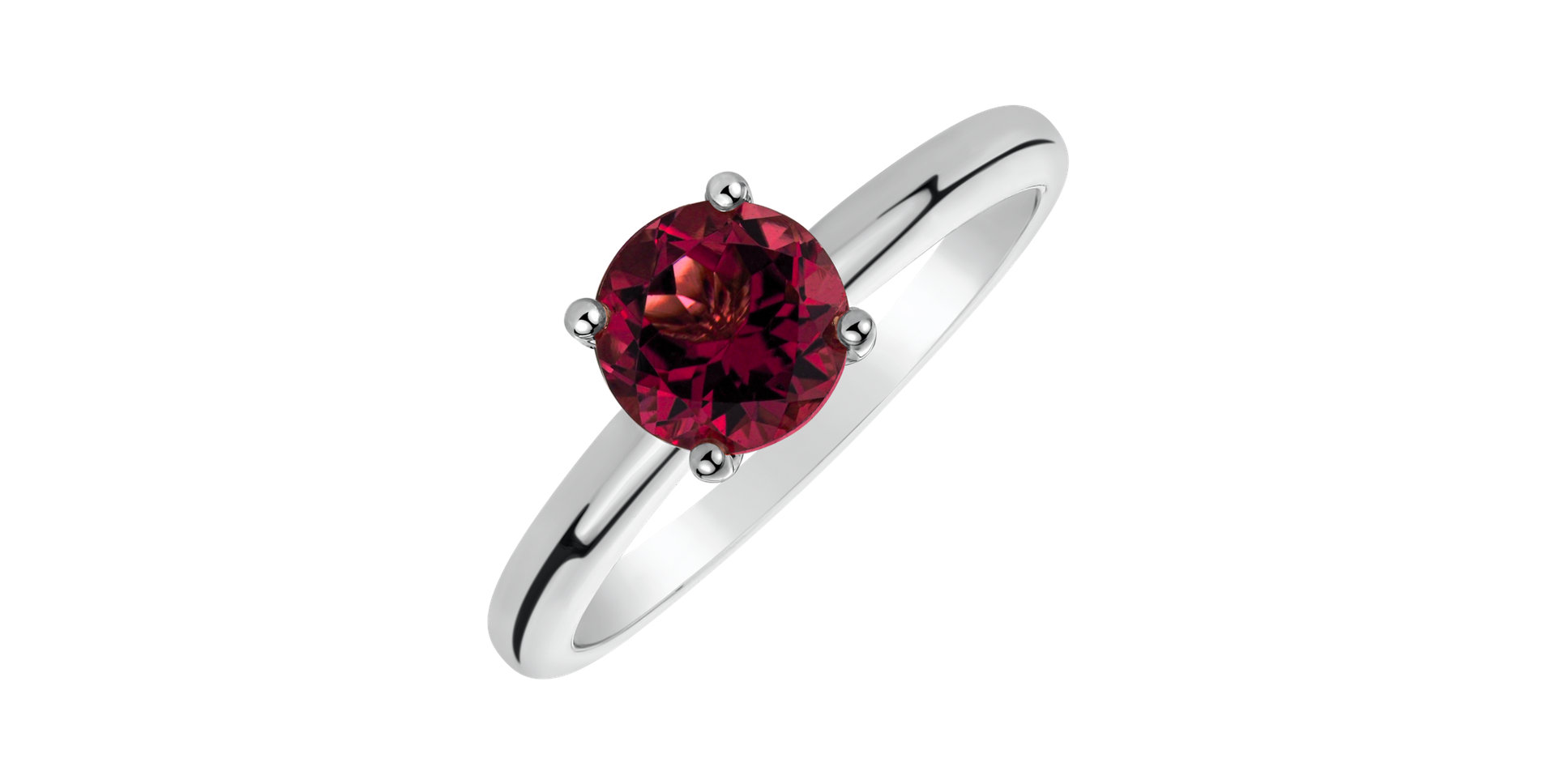 Ring with Rhodolite Bonbon