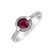 Diamond ring with Ruby Parvati2