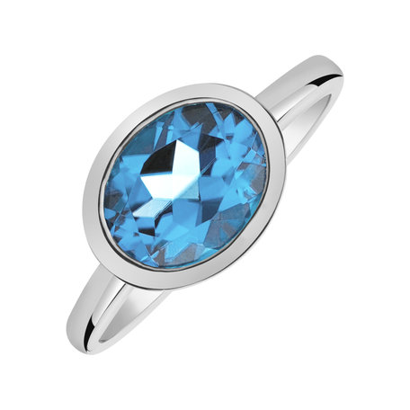 Ring with Topaz Swiss Bonbon
