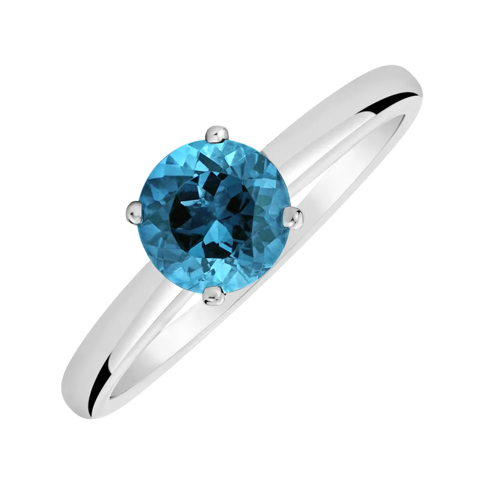 Ring with Topaz Swiss Bonbon
