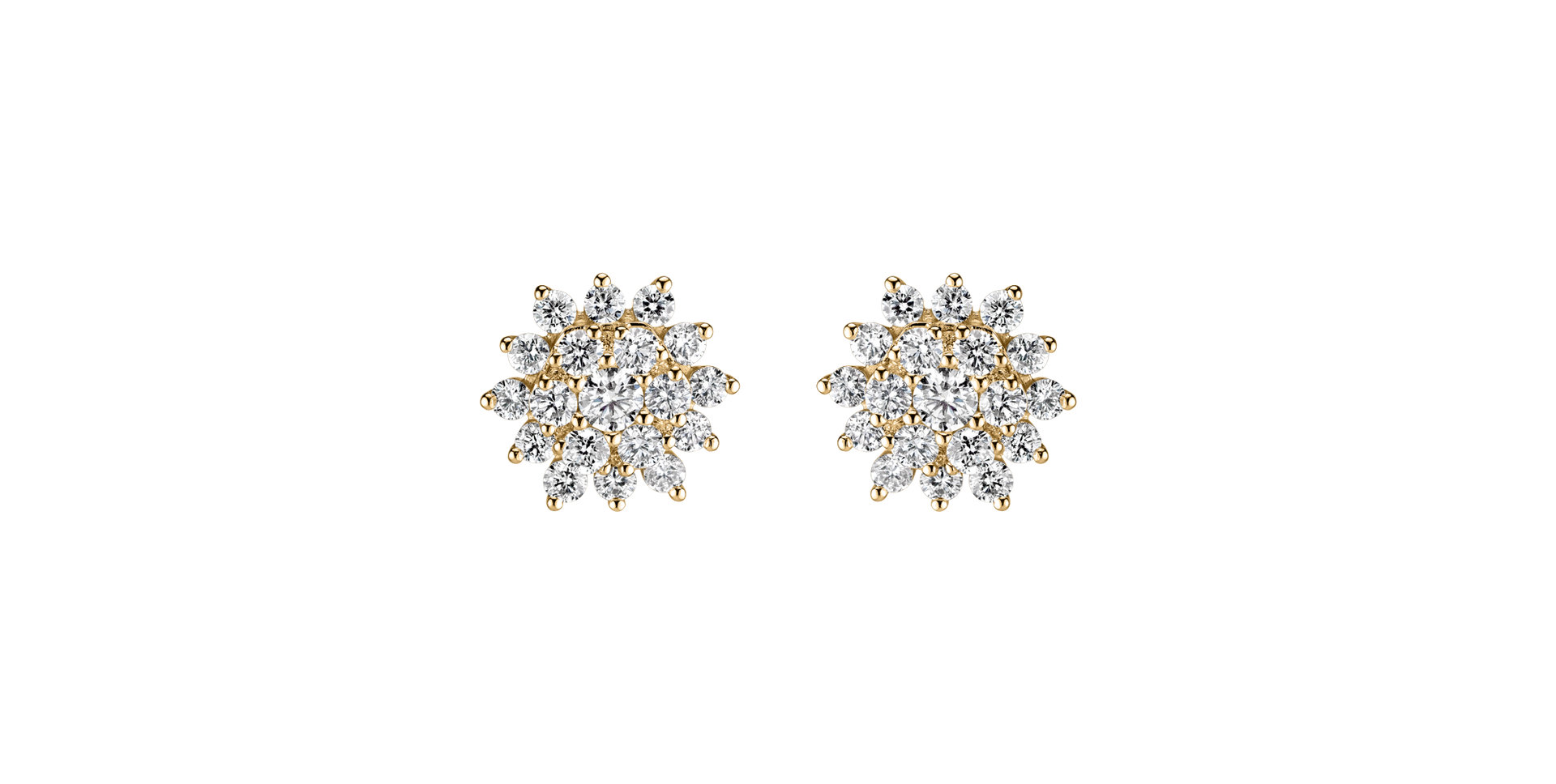 Diamond earrings Evening Sky