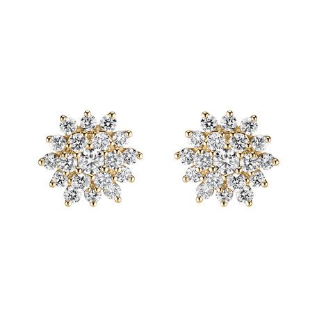Diamond earrings Evening Sky