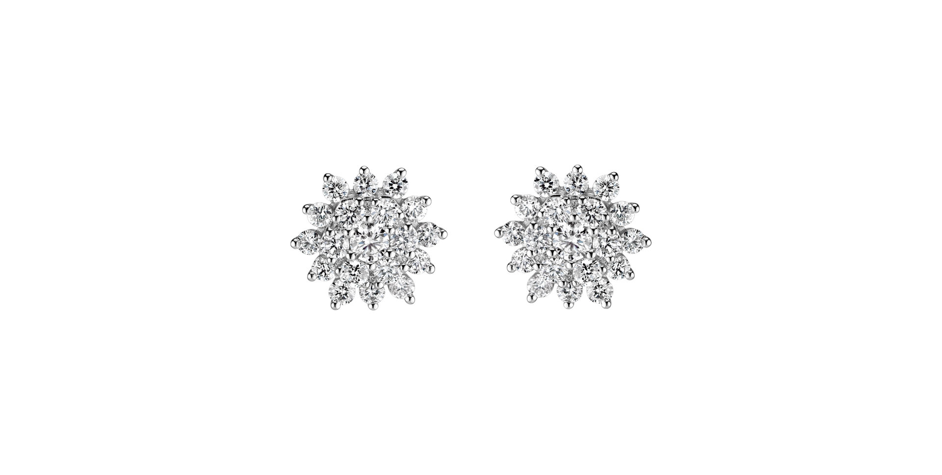 Diamond earrings Evening Sky