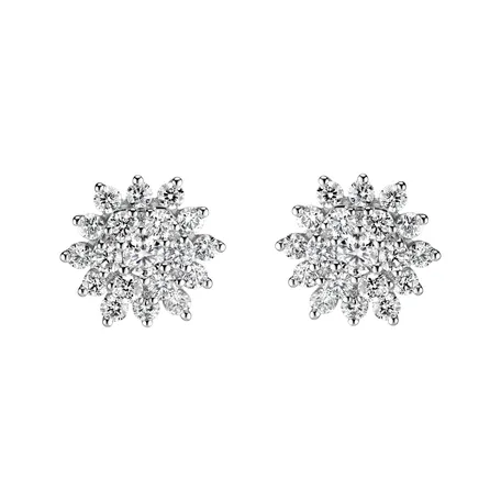Diamond earrings Evening Sky