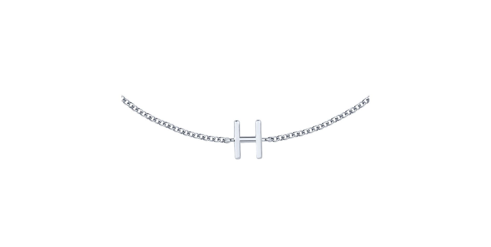 Diamond bracelet Round Line H