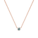 Necklace with blue diamonds Essential Drop1