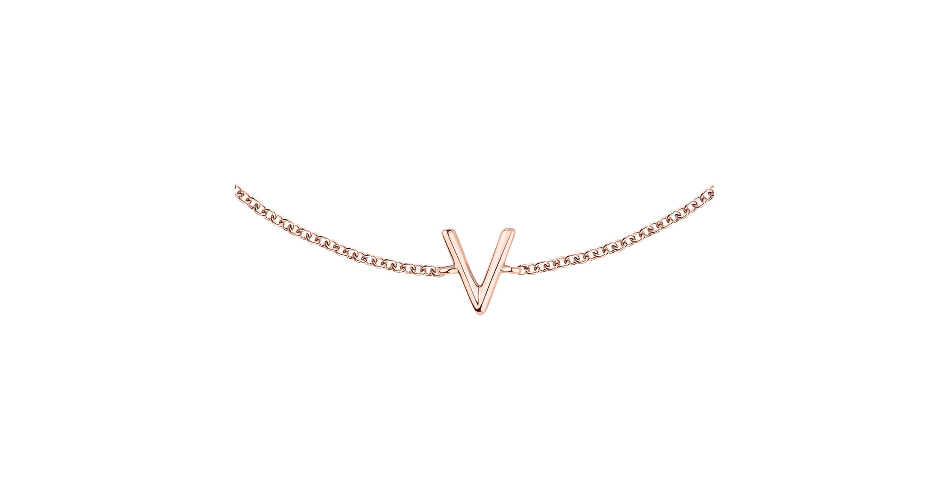 Diamond bracelet Round Line V