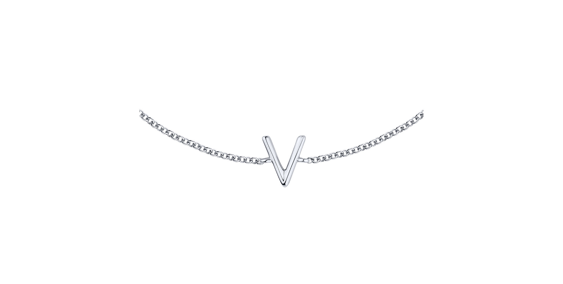 Diamond bracelet Round Line V