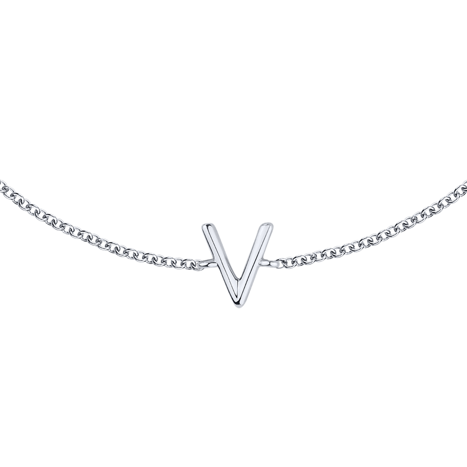Diamond bracelet Round Line V