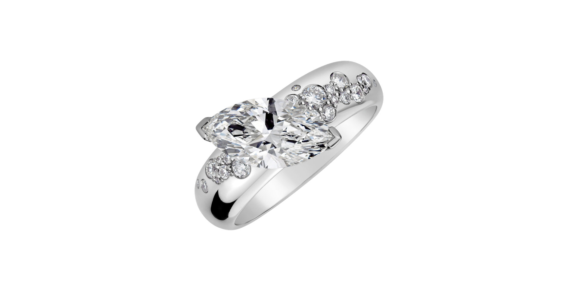 Diamond ring Sparkling Rain