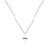 Pendant with black diamonds Dark Cross2