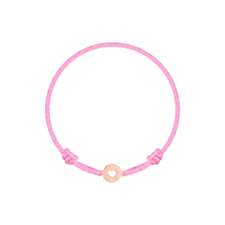 Children's diamond bracelet Heart Circle